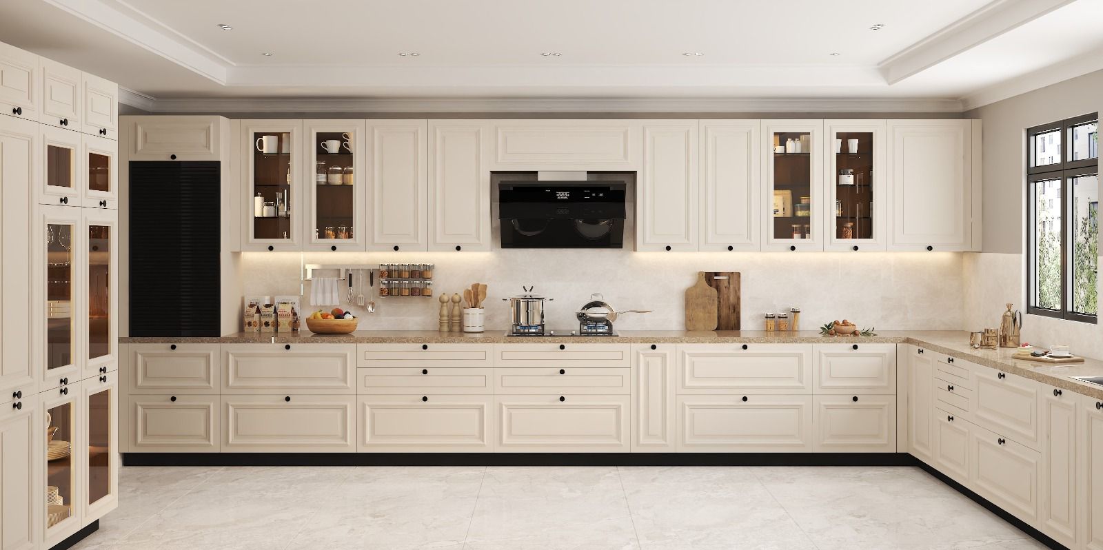 Cream Kitchen — Panoramic View, Kanpur